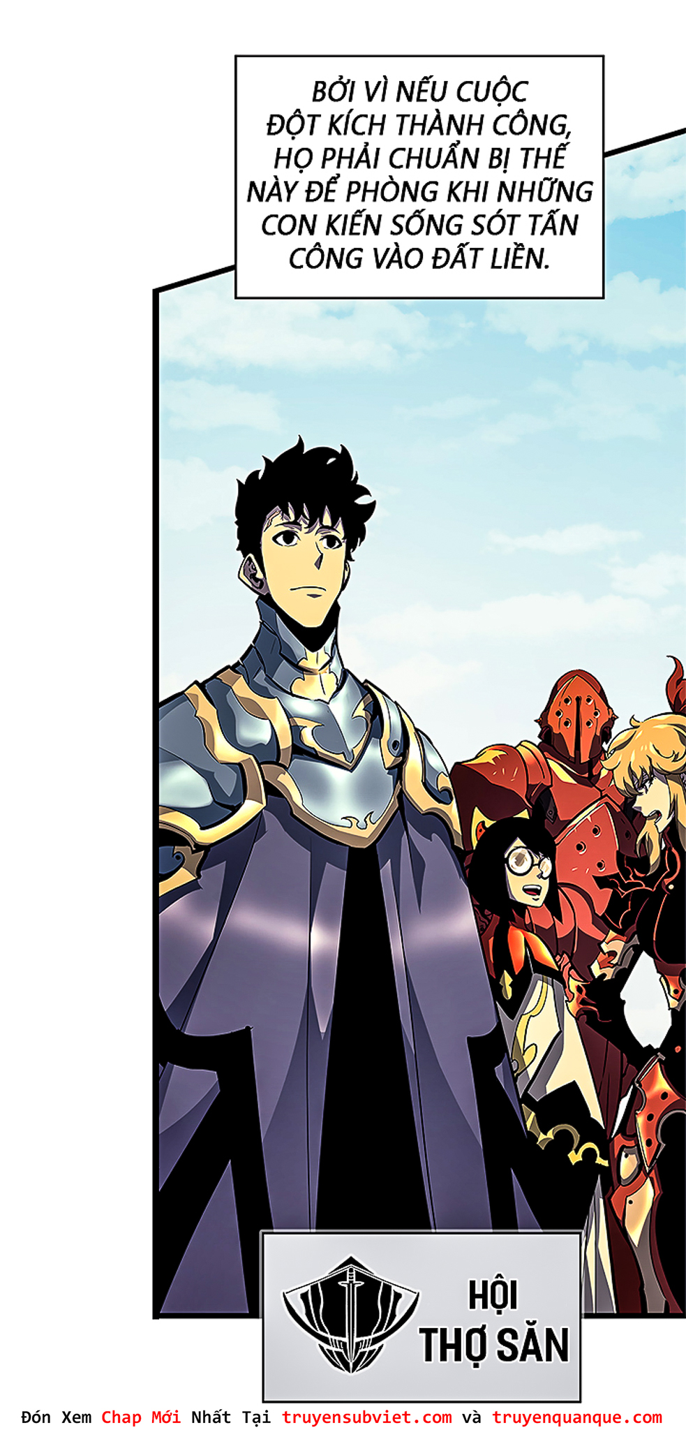 Solo Leveling - Tôi Thăng Cấp Một Mình chapter 95 - bắt đầu! - Upload bởi truyensieuhay.com
