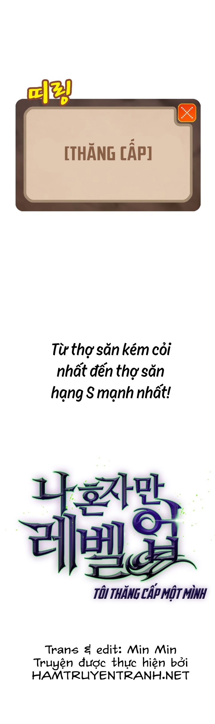 Solo Leveling - Tôi Thăng Cấp Một Mình chapter 0 - Upload bởi truyensieuhay.com