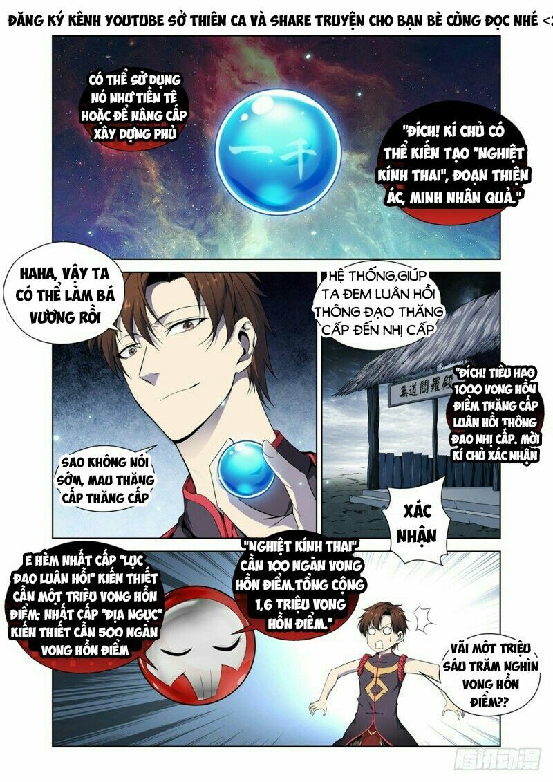 Cực Phẩm Diêm La Hệ Thống chapter 6 - Trang 3