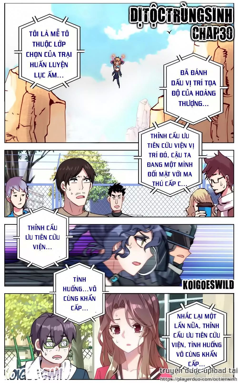 Dị Tộc Trùng Sinh chapter 30 - Upload bởi truyensieuhay.com