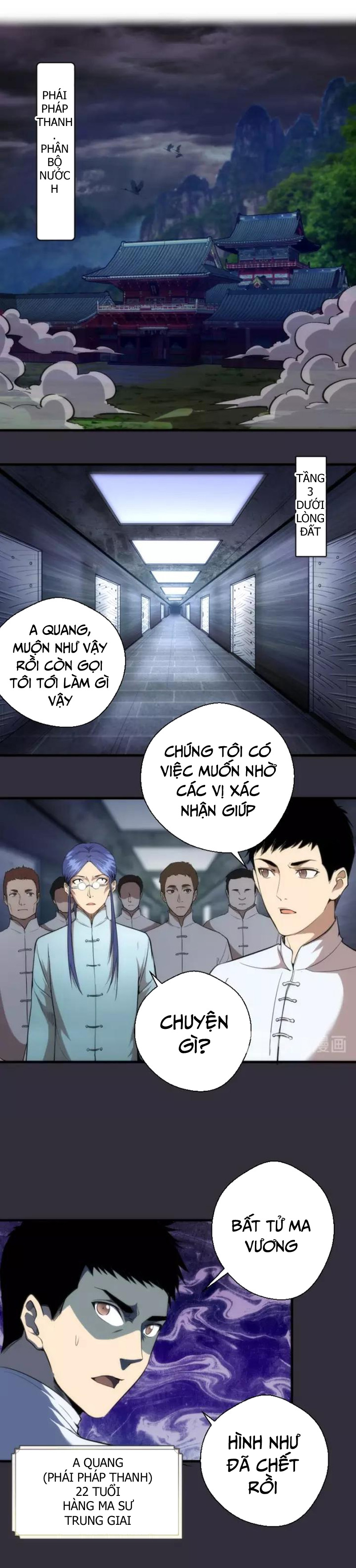 Cao Đẳng Linh Hồn chapter 77a - Trang 1
