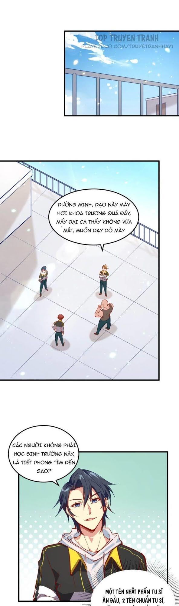 Thuật Sĩ Đến Từ Tương Lai chapter 7 - Upload bởi truyensieuhay.com