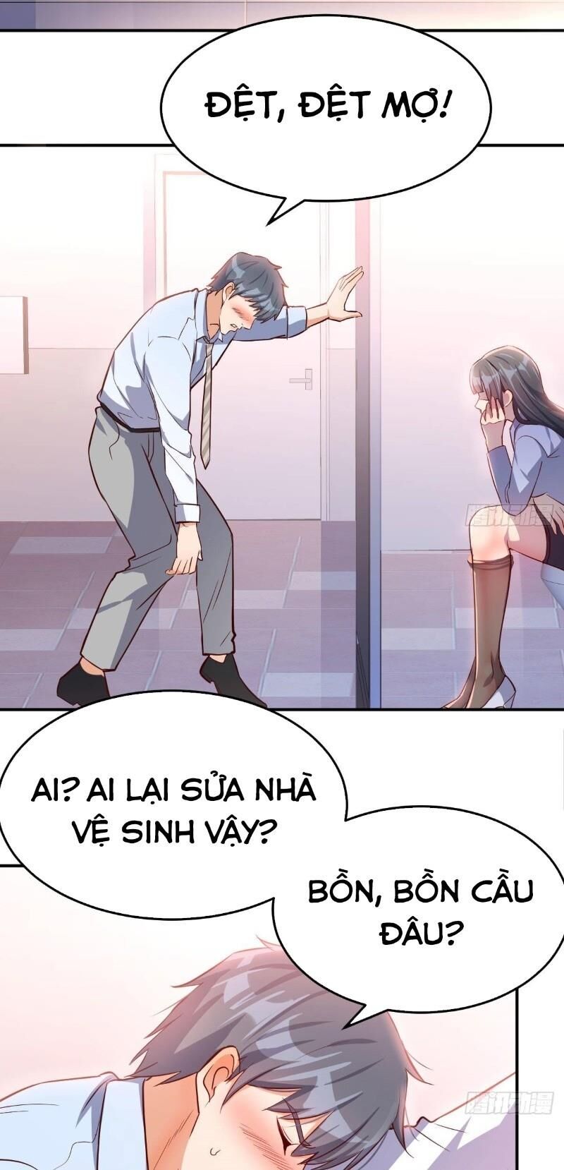Trong Nhà Có 2 Bạn Gái Song Sinh chapter 2 - Trang 35