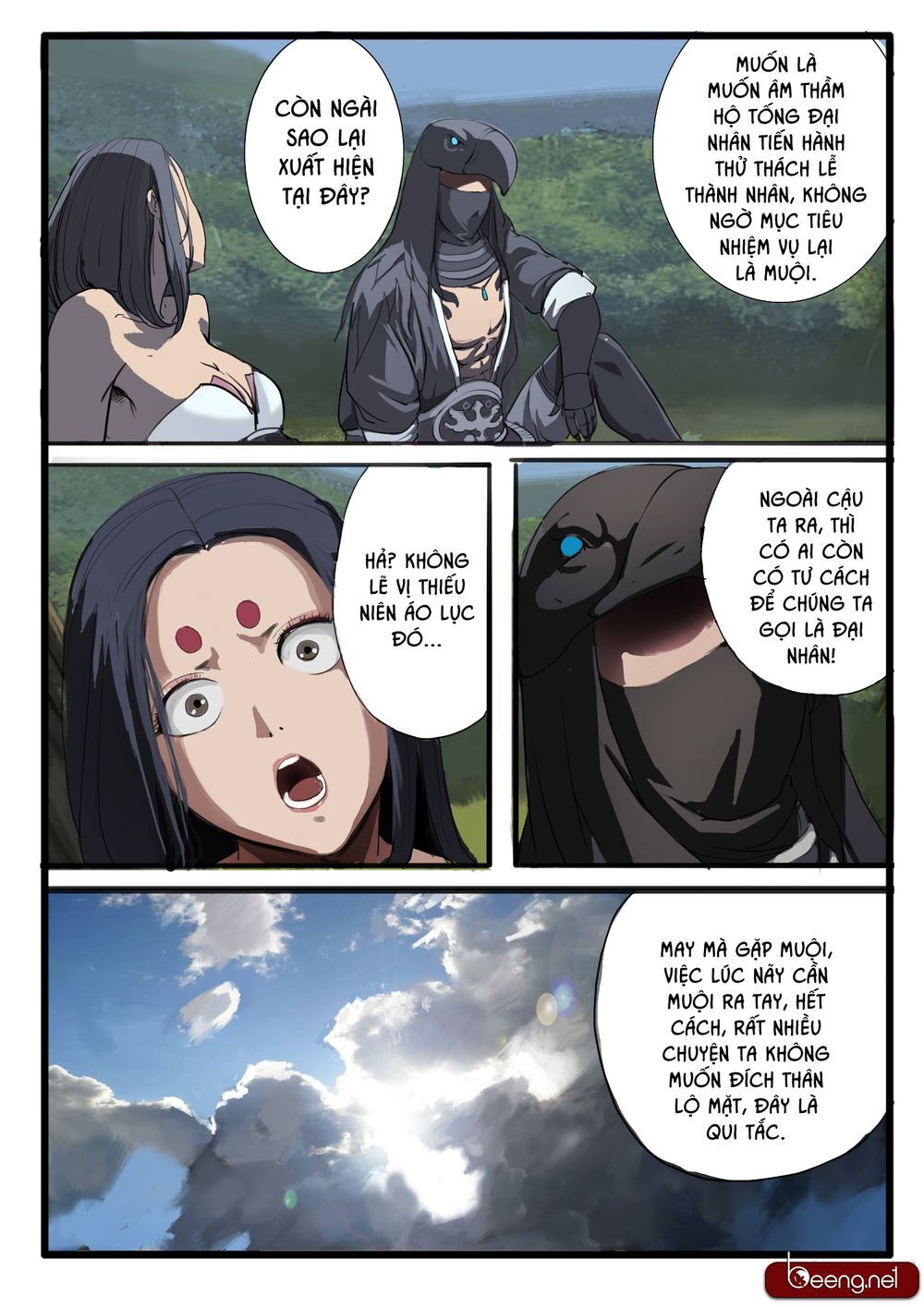 Đại Thần Ký chapter 3 - Trang 2