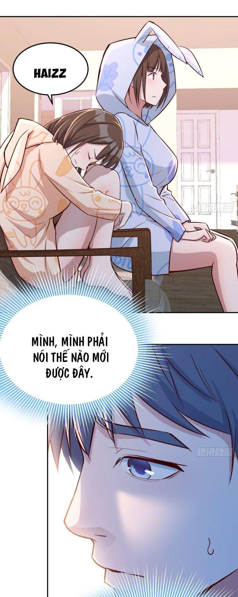 Trong Nhà Có 2 Bạn Gái Song Sinh chapter 23 - Trang 19