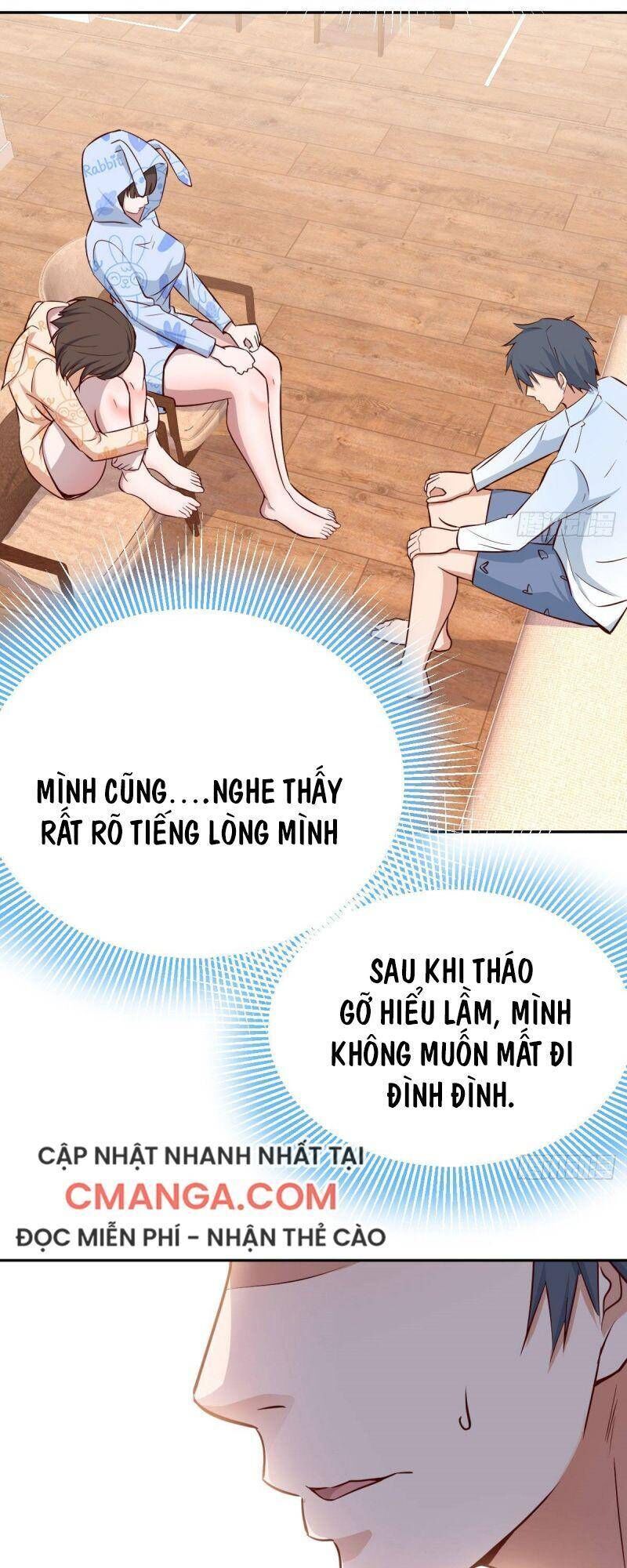 Trong Nhà Có 2 Bạn Gái Song Sinh chapter 23 - Trang 21