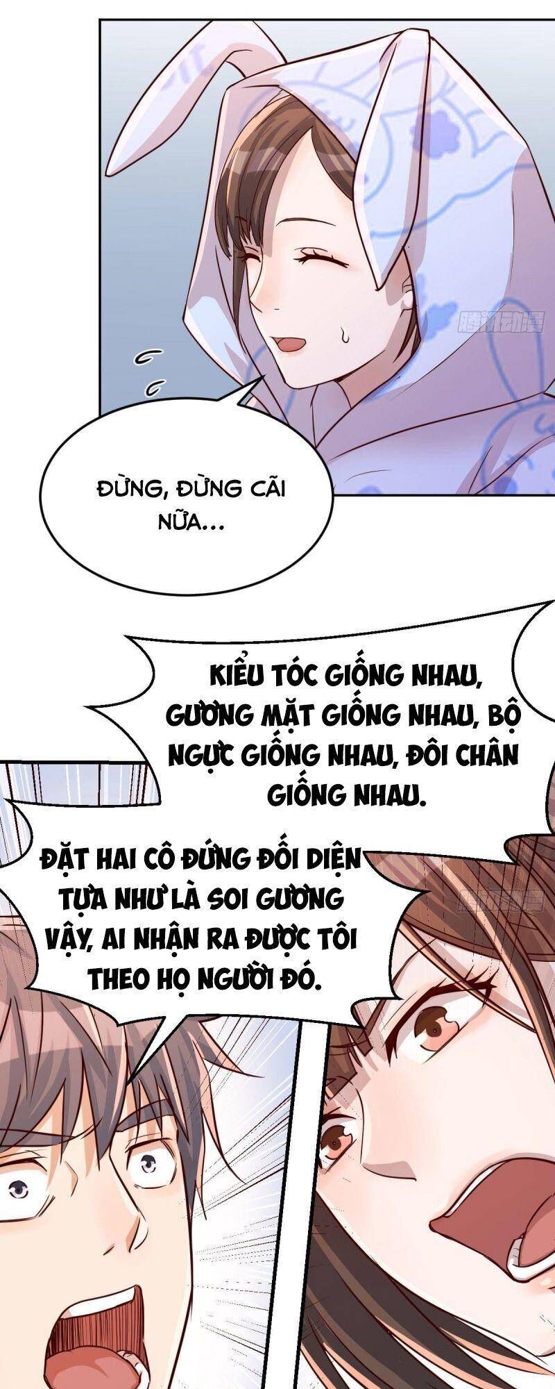 Trong Nhà Có 2 Bạn Gái Song Sinh chapter 23 - Trang 35