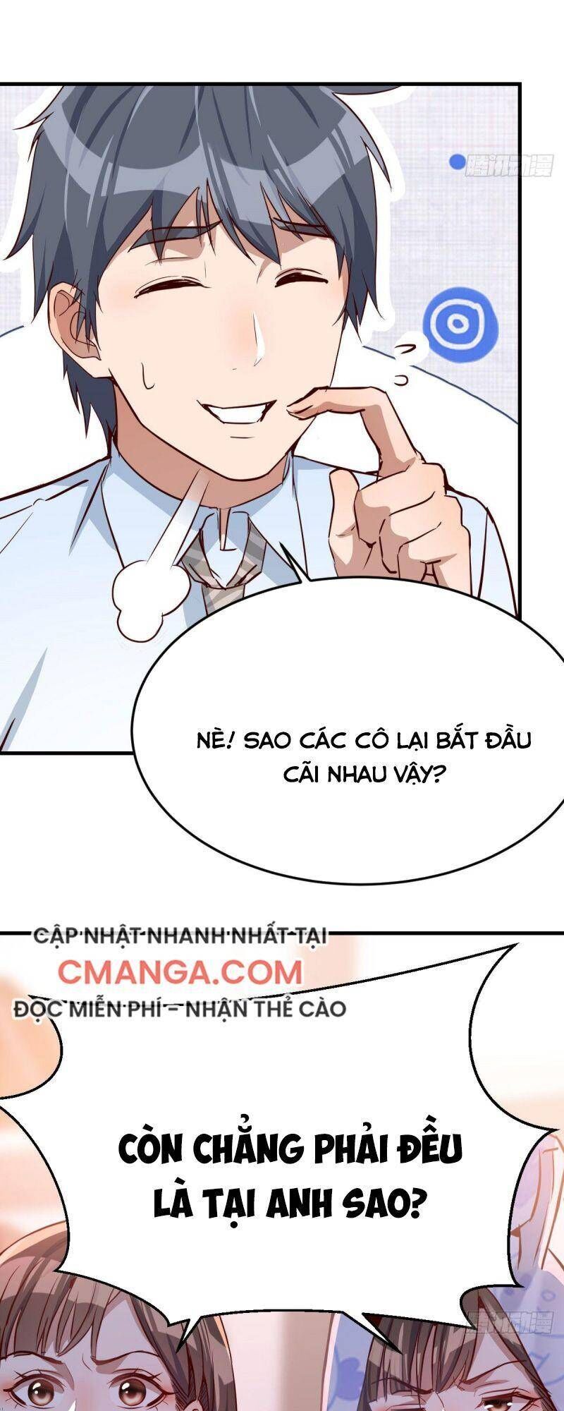 Trong Nhà Có 2 Bạn Gái Song Sinh chapter 23 - Trang 9