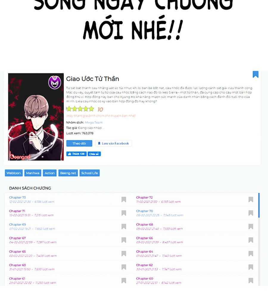 Cậu bé của thần chết chapter 74 - Upload bởi truyensieuhay.com