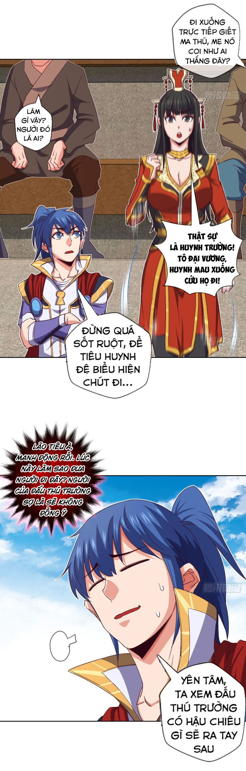 Chiếm Cái Đỉnh Núi Làm Đại Vương chapter 130 - Upload bởi truyensieuhay.com