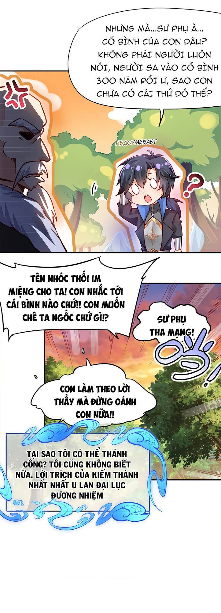 Sức Mạnh Kiếm Thần chapter 1 - Trang 16