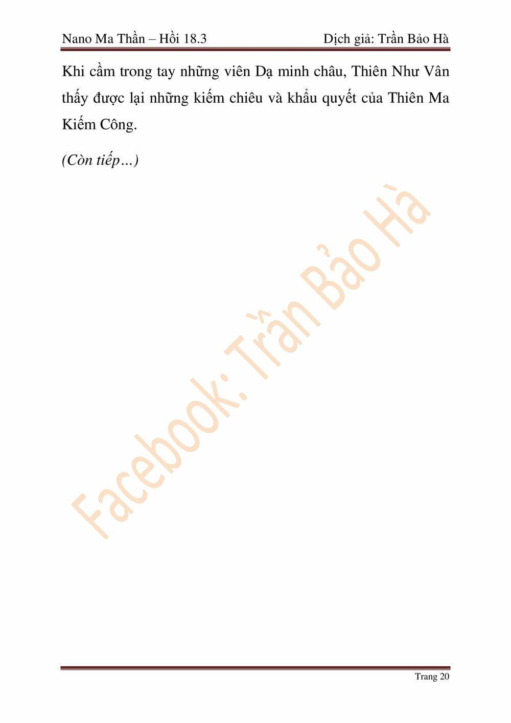 Ngã Lão Ma Thần chapter 46 - Upload bởi truyensieuhay.com