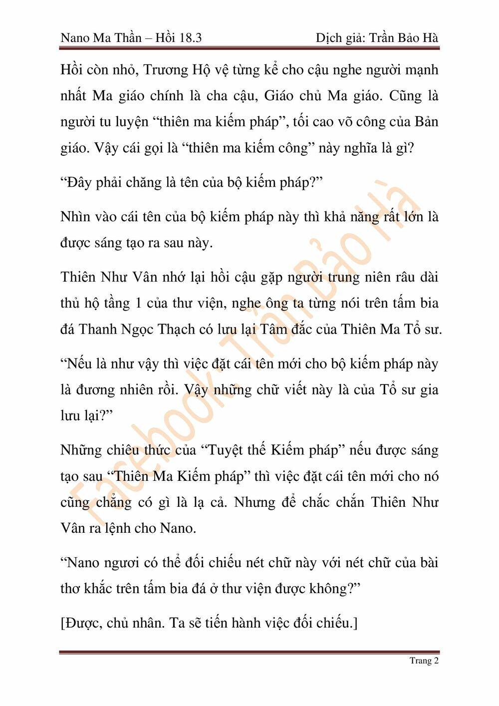 Ngã Lão Ma Thần chapter 46 - Upload bởi truyensieuhay.com