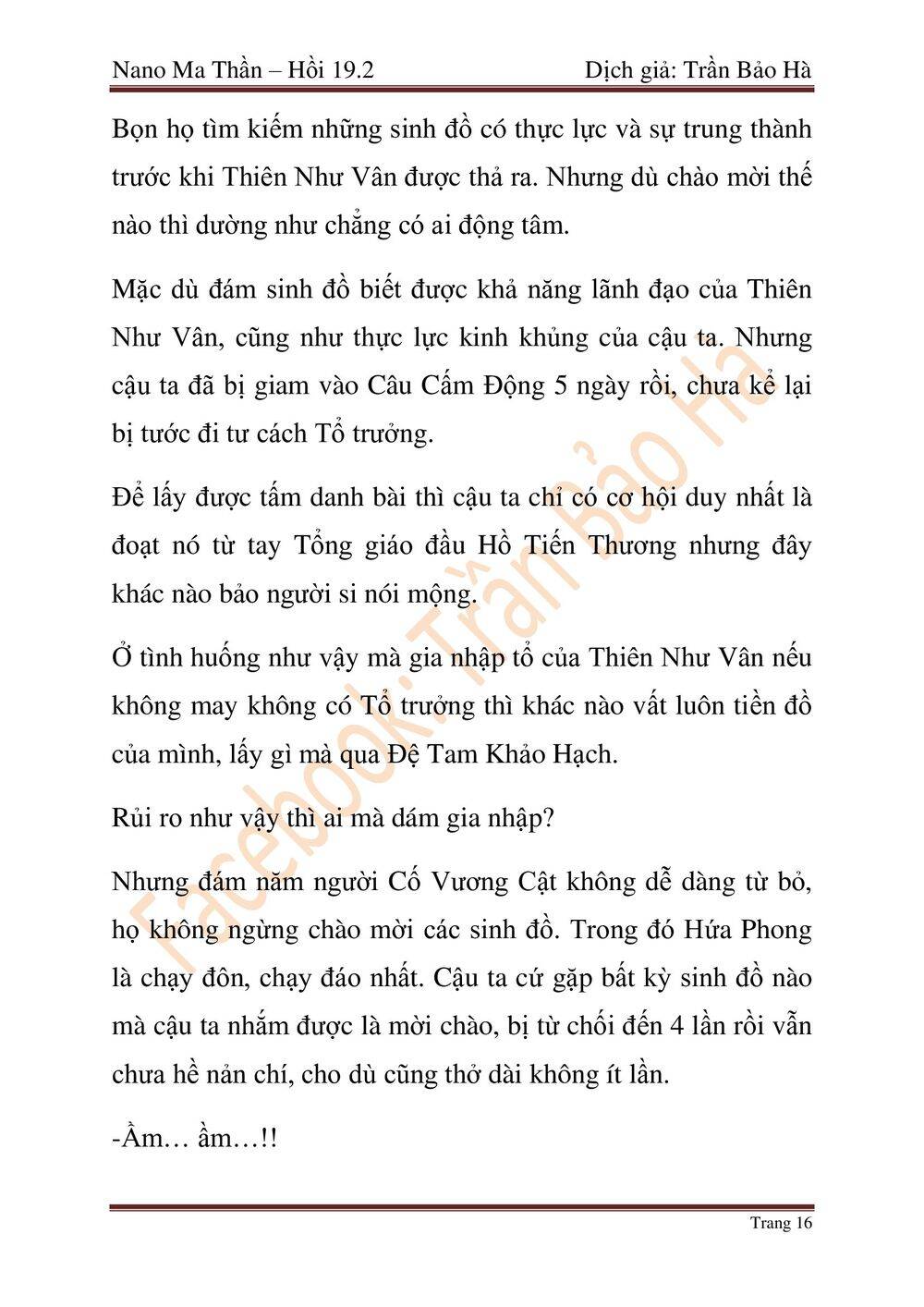 Ngã Lão Ma Thần chapter 47 - Upload bởi truyensieuhay.com
