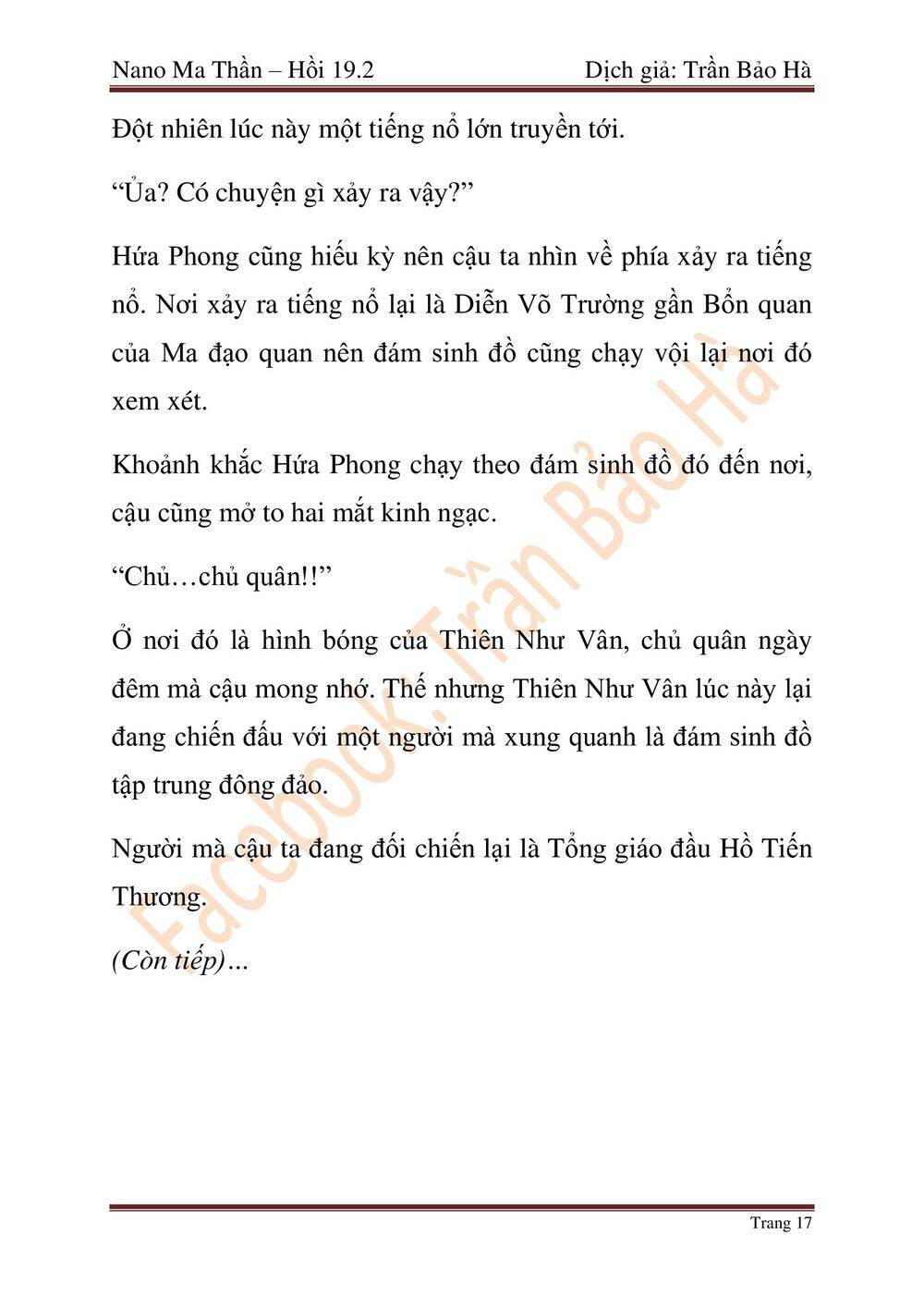Ngã Lão Ma Thần chapter 47 - Upload bởi truyensieuhay.com