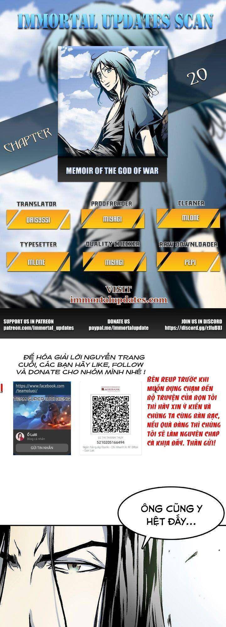 Hồi Ức Của Chiến Thần chapter 20 - Upload bởi truyensieuhay.com