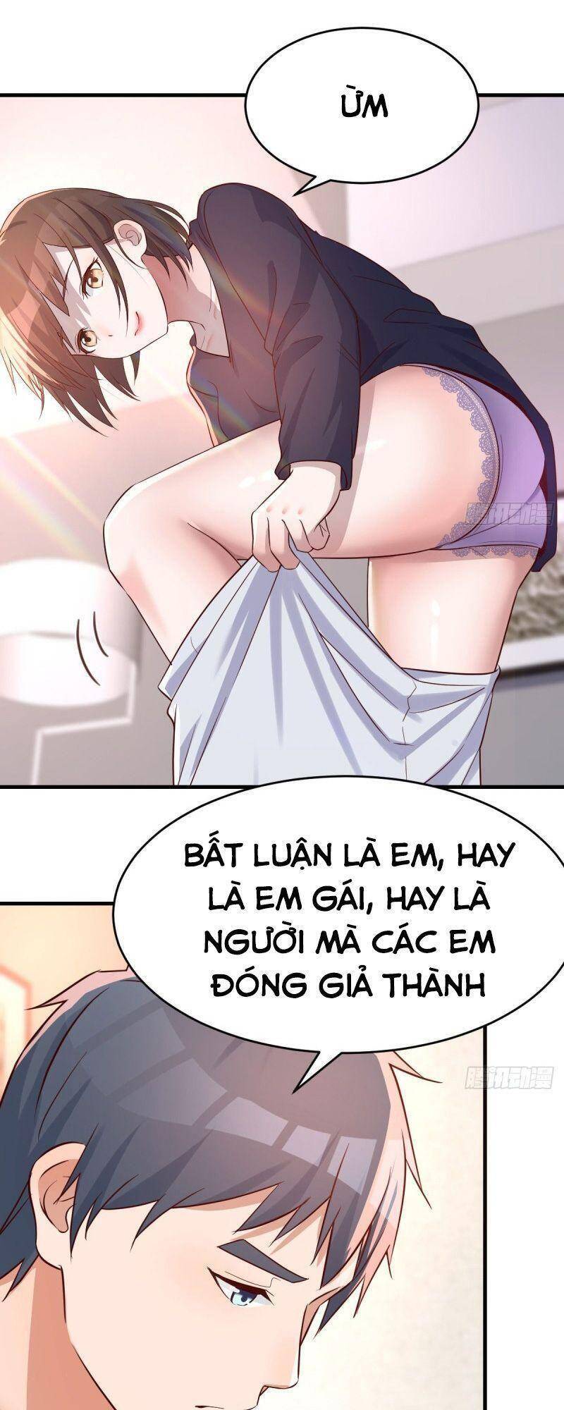 Trong Nhà Có 2 Bạn Gái Song Sinh chapter 101 - Trang 9