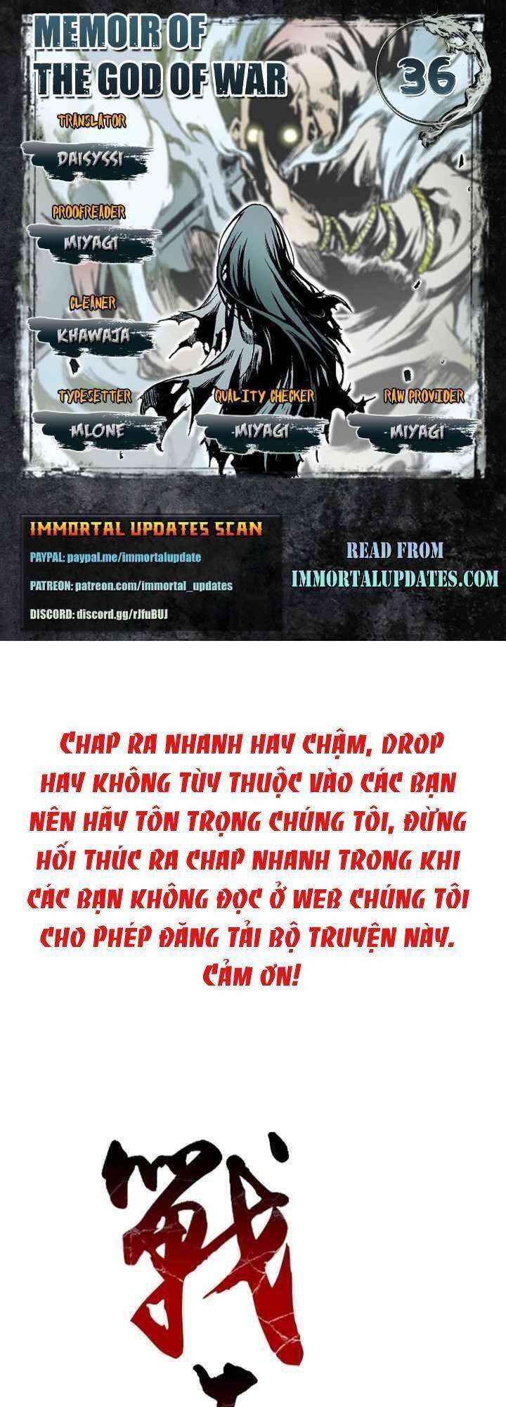 Hồi Ức Của Chiến Thần chapter 36 - Upload bởi truyensieuhay.com