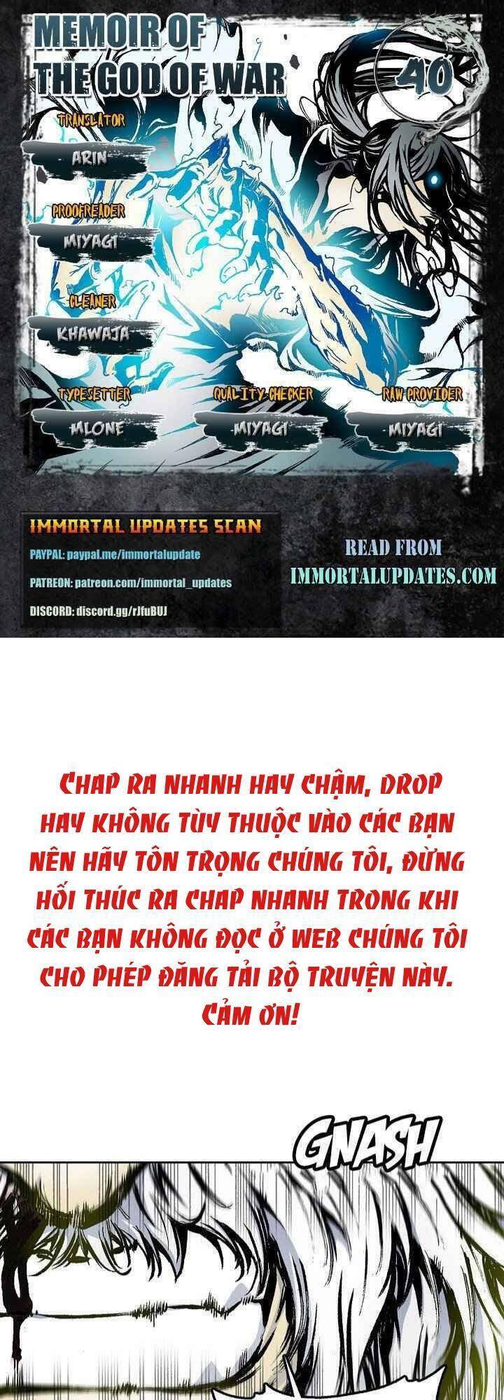 Hồi Ức Của Chiến Thần chapter 40 - Upload bởi truyensieuhay.com