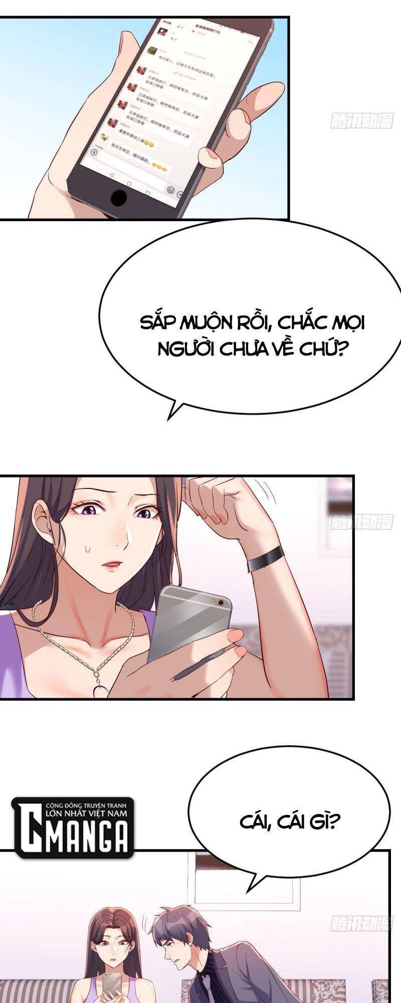 Trong Nhà Có 2 Bạn Gái Song Sinh chapter 111 - Trang 7