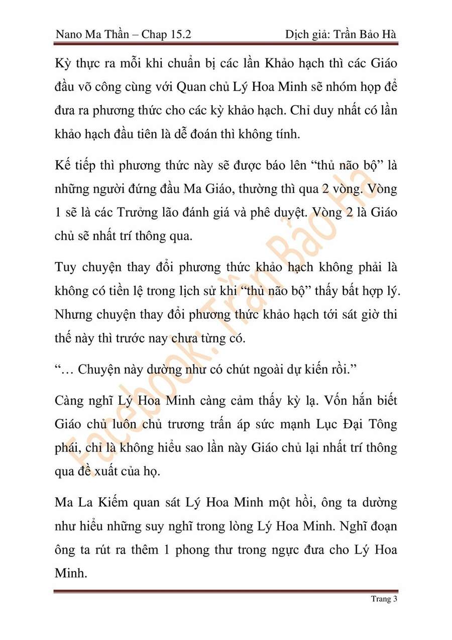Ngã Lão Ma Thần chapter 64 - Upload bởi truyensieuhay.com