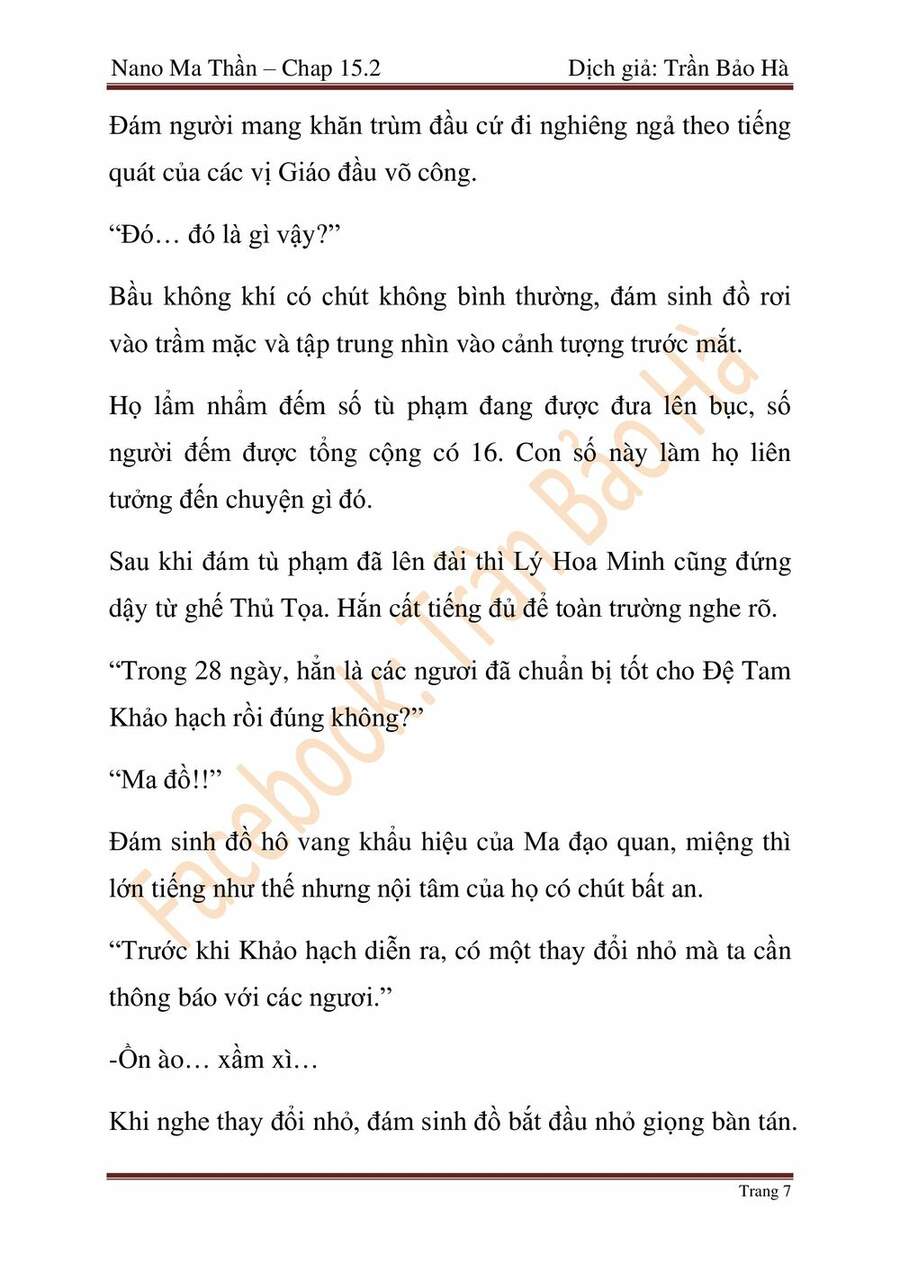 Ngã Lão Ma Thần chapter 64 - Upload bởi truyensieuhay.com