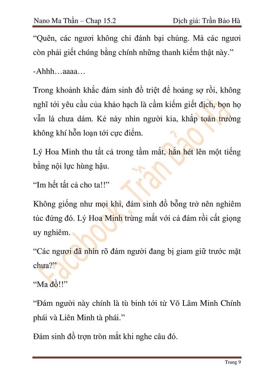 Ngã Lão Ma Thần chapter 64 - Upload bởi truyensieuhay.com