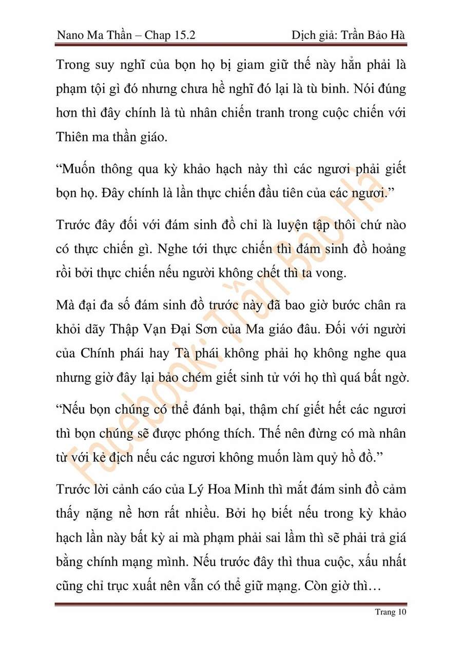 Ngã Lão Ma Thần chapter 64 - Upload bởi truyensieuhay.com