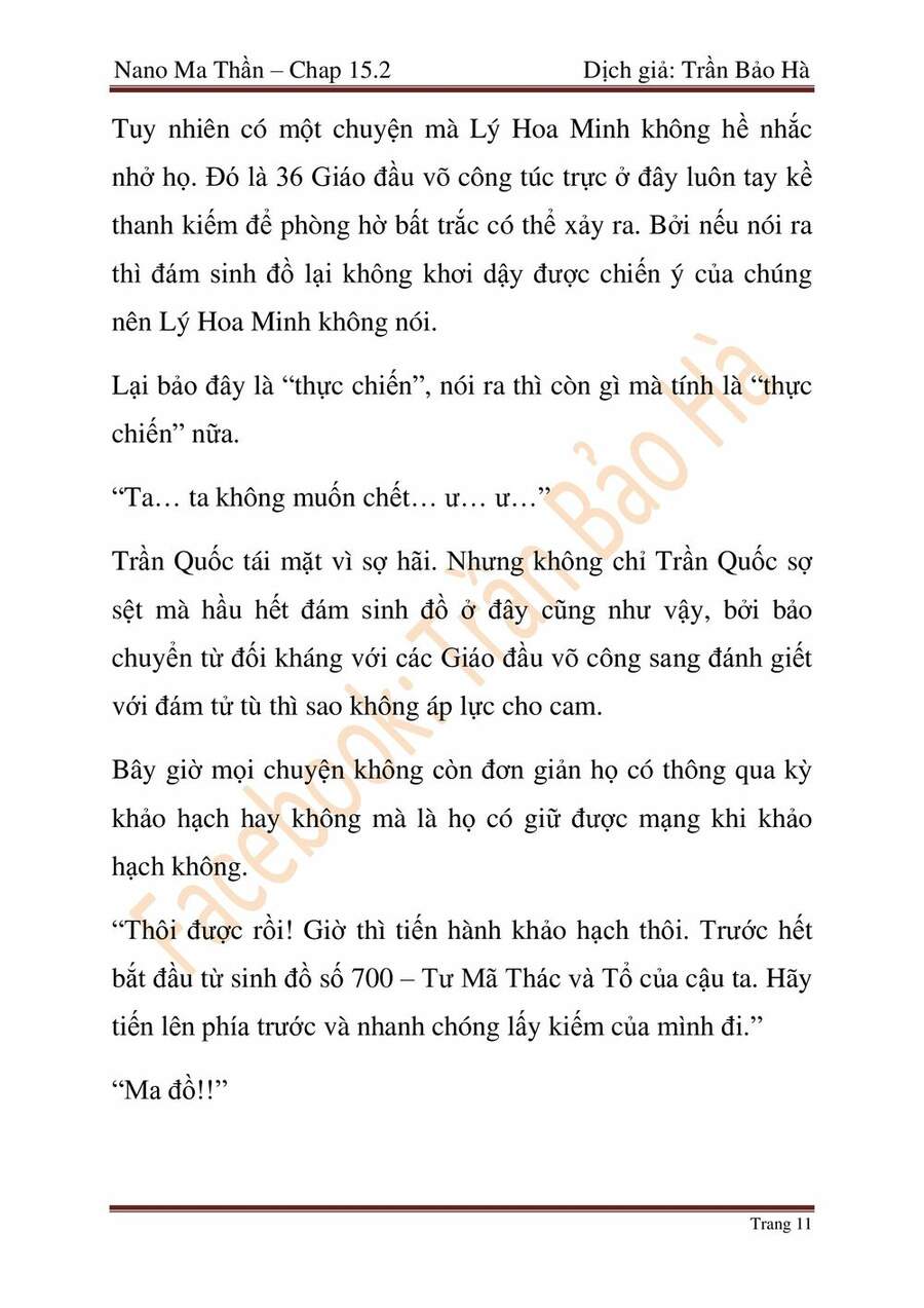 Ngã Lão Ma Thần chapter 64 - Upload bởi truyensieuhay.com