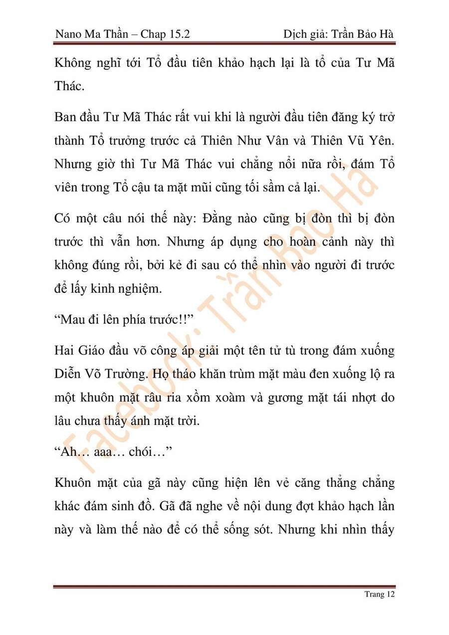 Ngã Lão Ma Thần chapter 64 - Upload bởi truyensieuhay.com