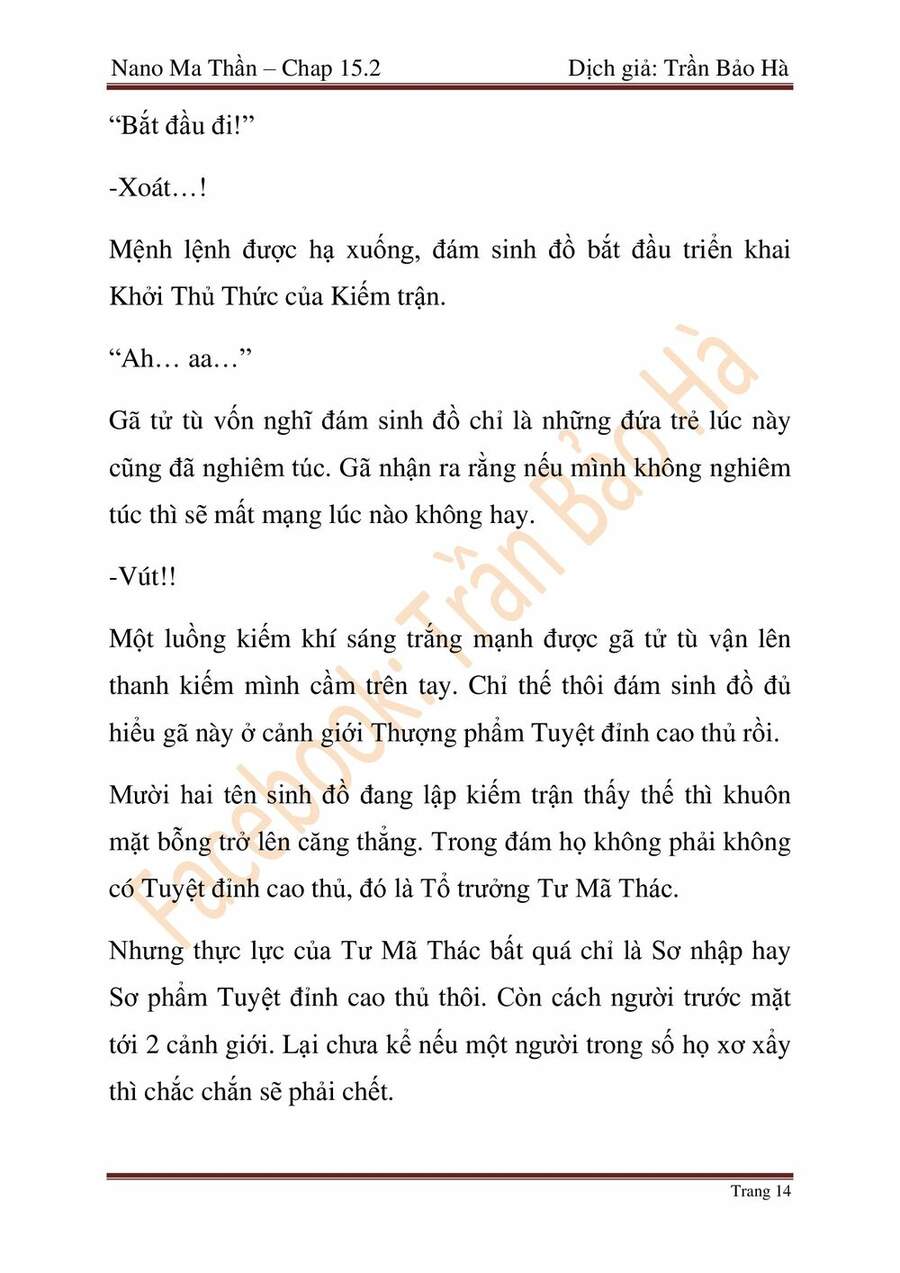 Ngã Lão Ma Thần chapter 64 - Upload bởi truyensieuhay.com