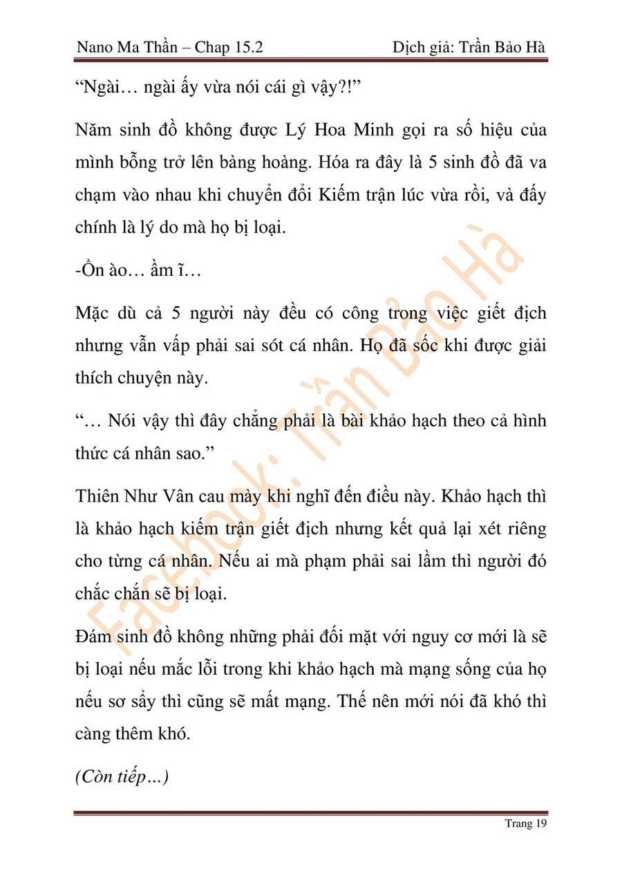 Ngã Lão Ma Thần chapter 64 - Upload bởi truyensieuhay.com