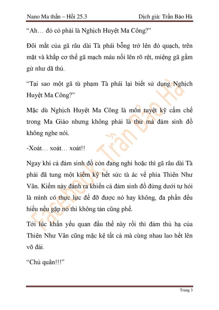 Ngã Lão Ma Thần chapter 65 - Upload bởi truyensieuhay.com