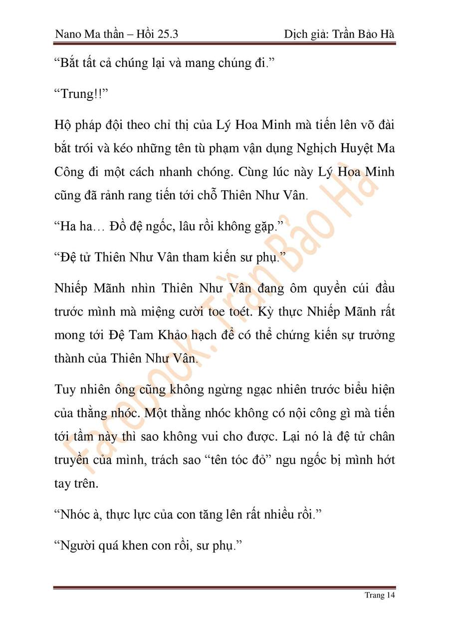 Ngã Lão Ma Thần chapter 65 - Upload bởi truyensieuhay.com