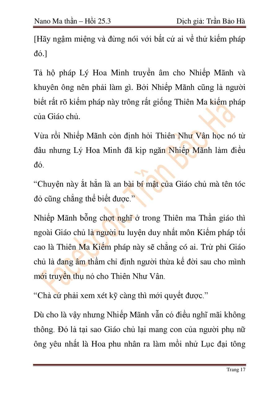 Ngã Lão Ma Thần chapter 65 - Upload bởi truyensieuhay.com