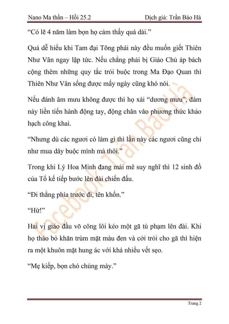 Ngã Lão Ma Thần chapter 65 - Upload bởi truyensieuhay.com