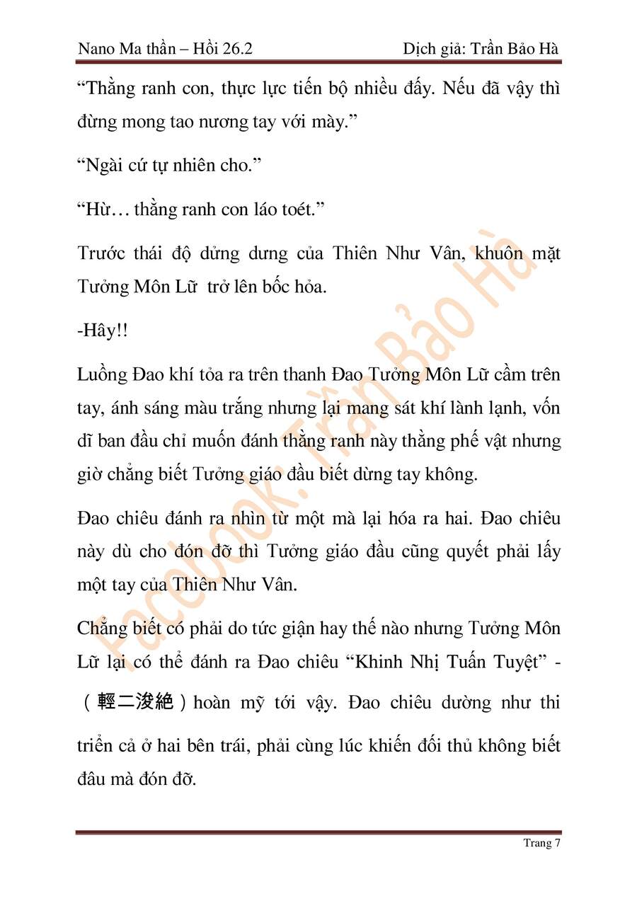 Ngã Lão Ma Thần chapter 67 - Upload bởi truyensieuhay.com
