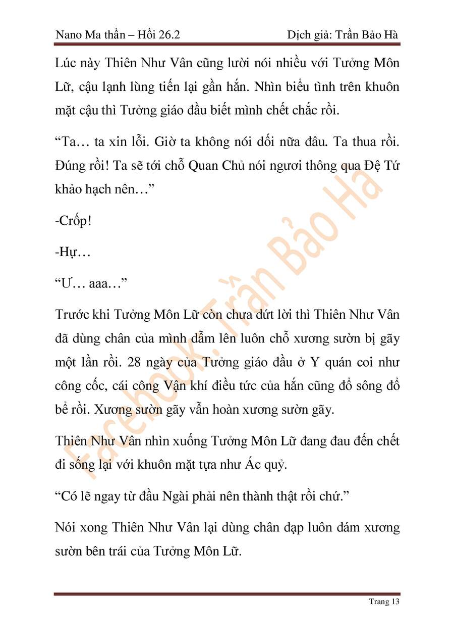 Ngã Lão Ma Thần chapter 67 - Upload bởi truyensieuhay.com