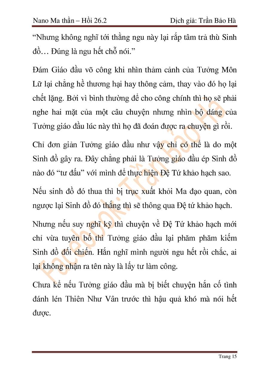 Ngã Lão Ma Thần chapter 67 - Upload bởi truyensieuhay.com