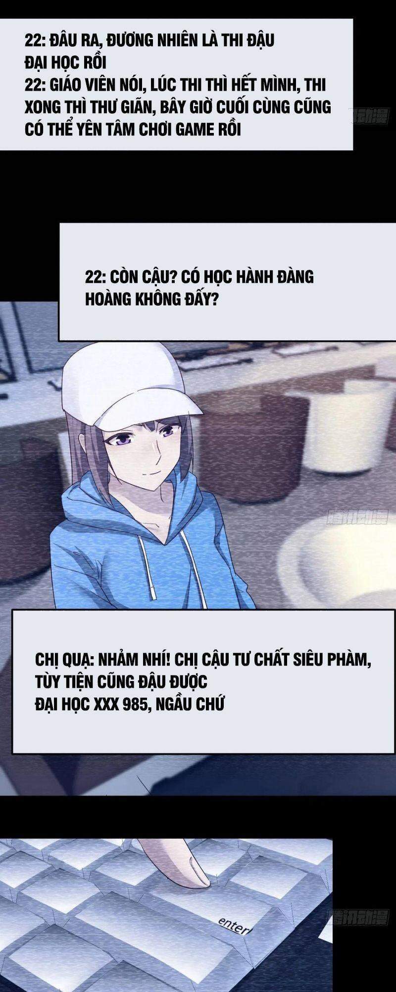Trong Nhà Có 2 Bạn Gái Song Sinh chapter 150 - Trang 21