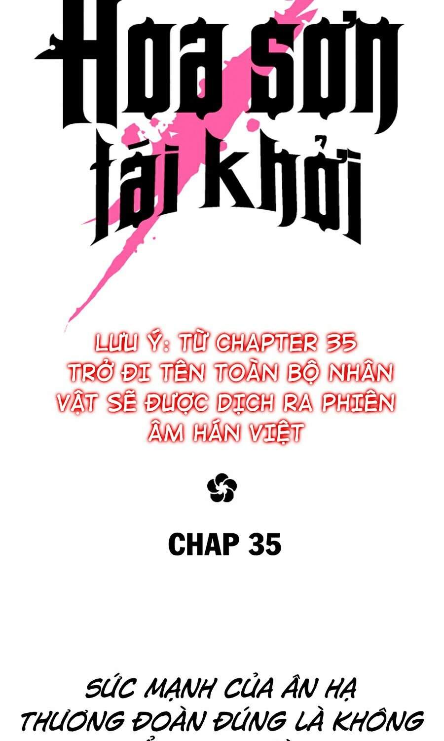 Hoa Sơn Tái Xuất chapter 35 - Upload bởi truyensieuhay.com