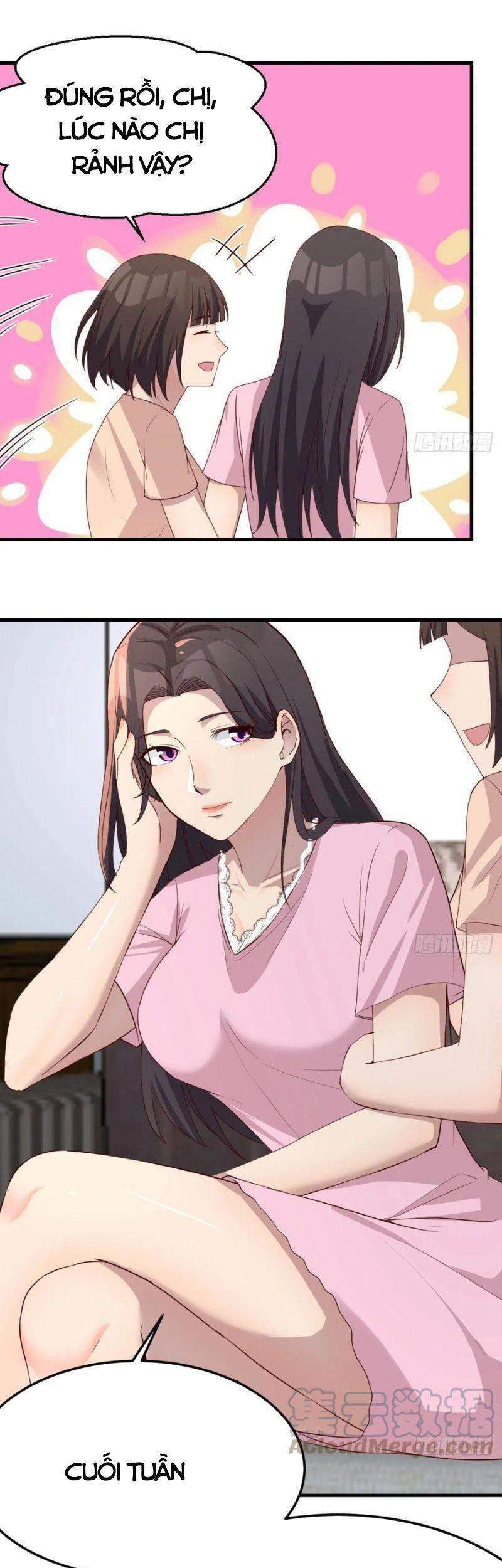 Trong Nhà Có 2 Bạn Gái Song Sinh chapter 168 - Trang 19