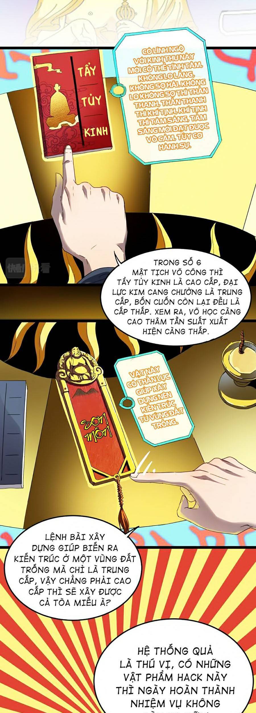 Dị Giới Kiến Tạo Tối Cường Thiếu Lâm Tự chapter 3 - Trang 11
