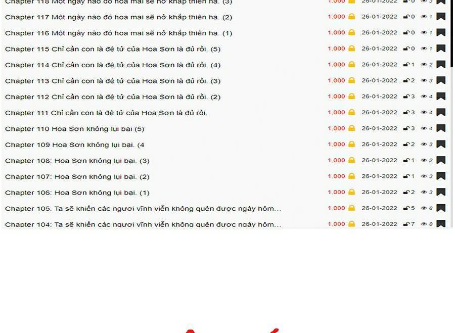 Hoa Sơn Tái Xuất chapter 49 - Upload bởi truyensieuhay.com