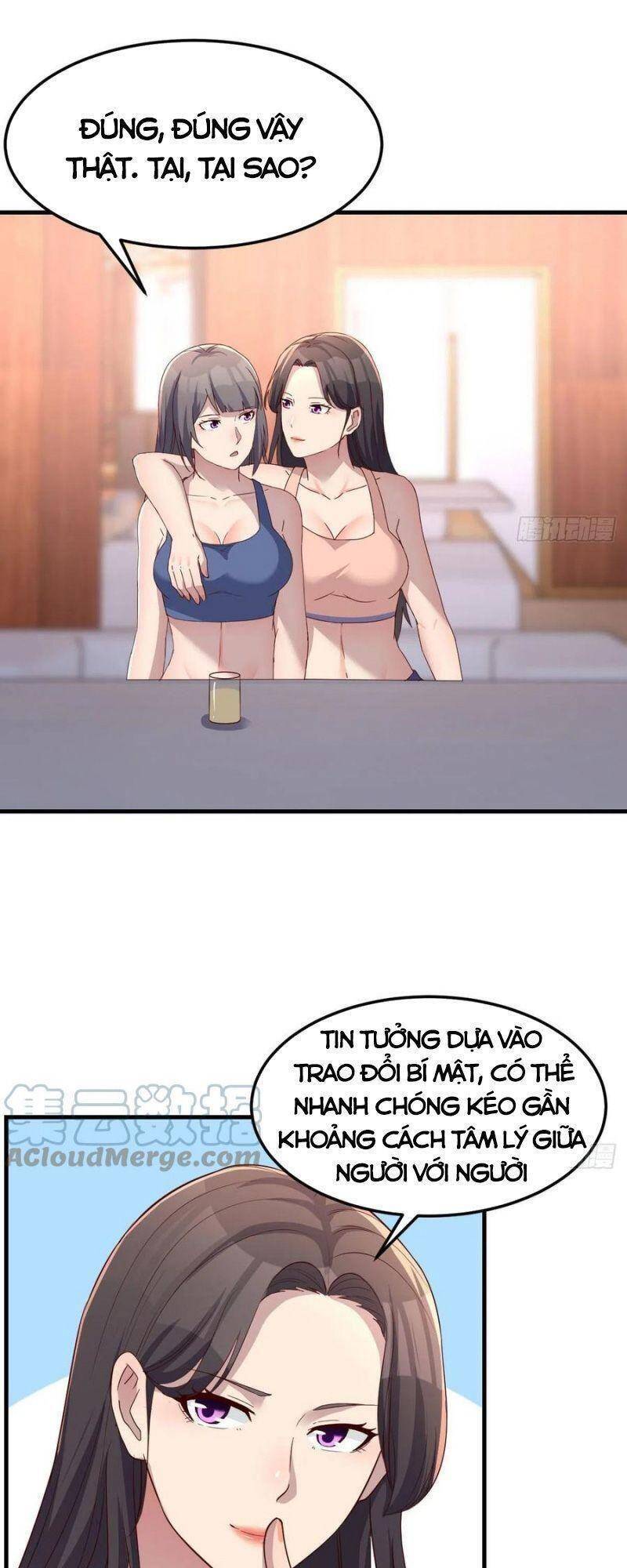 Trong Nhà Có 2 Bạn Gái Song Sinh chapter 185 - Trang 5