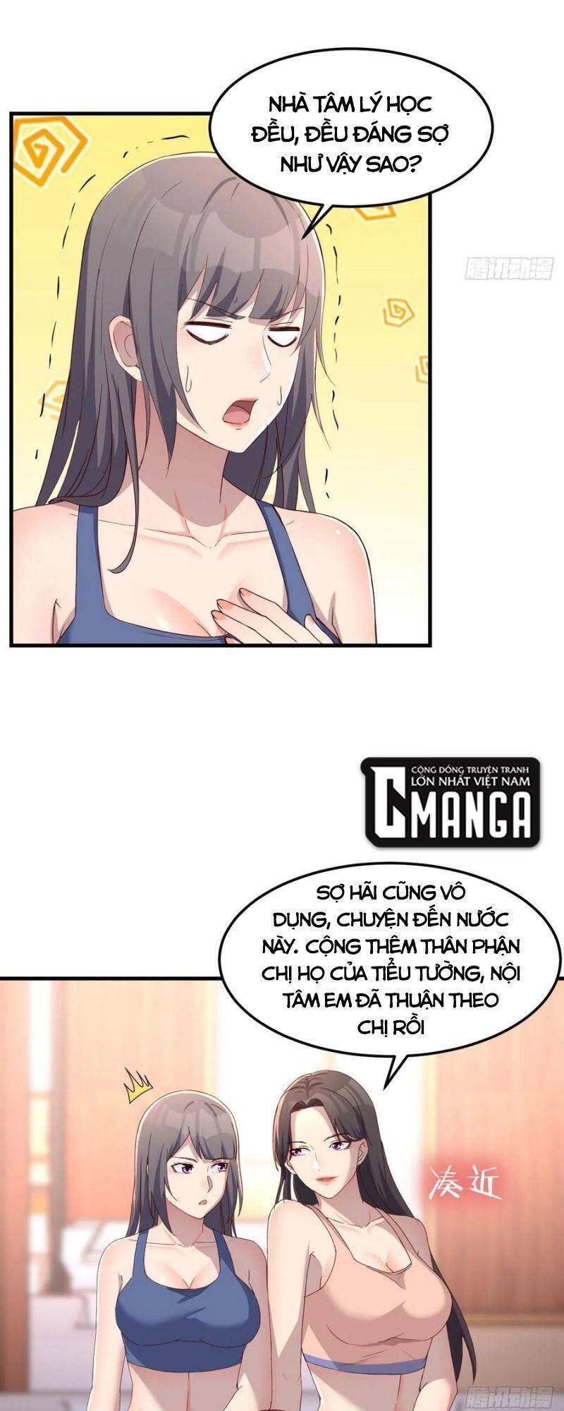 Trong Nhà Có 2 Bạn Gái Song Sinh chapter 185 - Trang 9