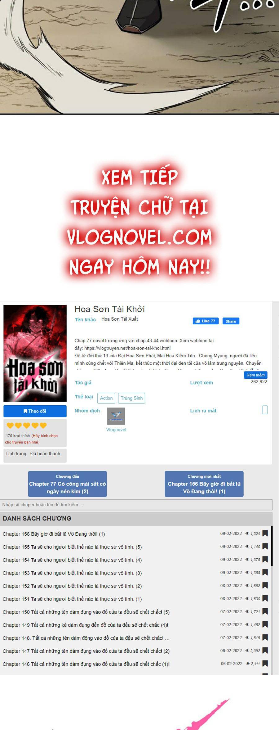 Hoa Sơn Tái Xuất chapter 51 - Upload bởi truyensieuhay.com