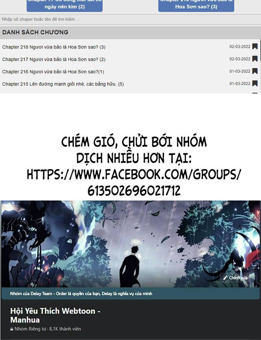 Hoa Sơn Tái Xuất chapter 53 - Upload bởi truyensieuhay.com
