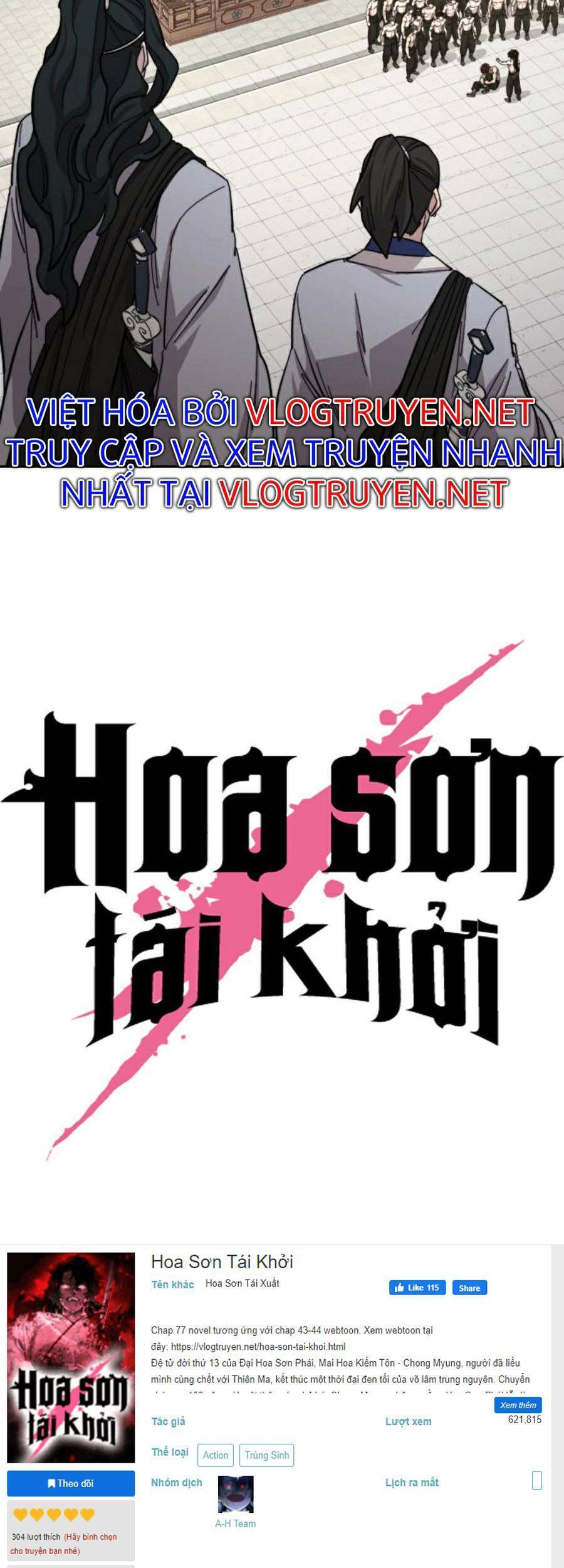 Hoa Sơn Tái Xuất chapter 54 - Upload bởi truyensieuhay.com