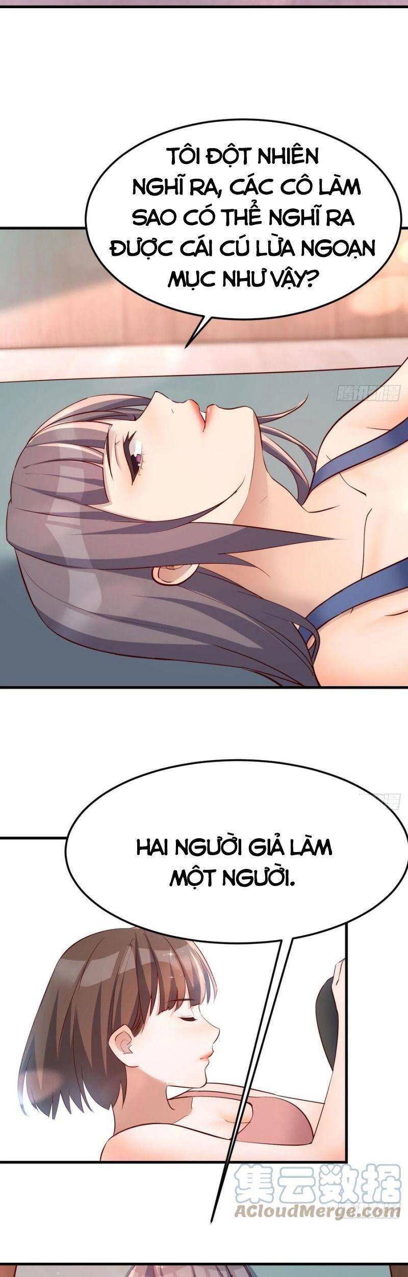 Trong Nhà Có 2 Bạn Gái Song Sinh chapter 197 - Trang 23